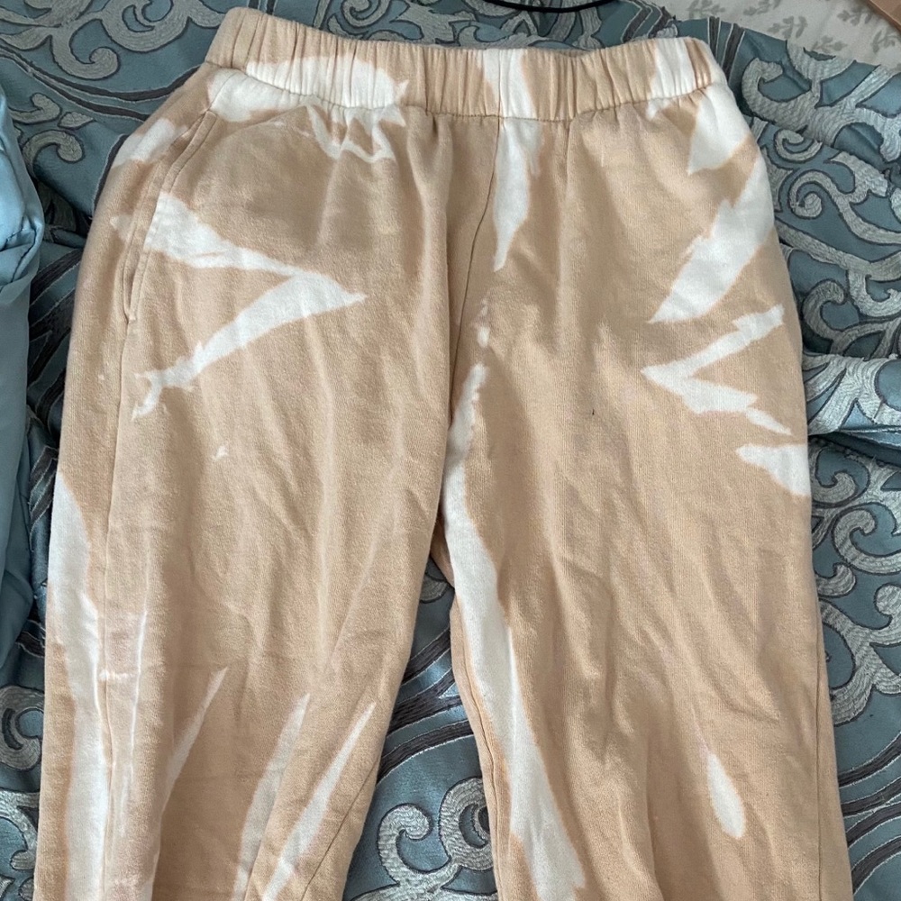 bleached sweatpants